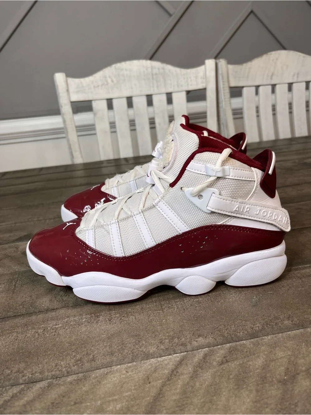 Nike Air Jordan Six Rings Team Red Sz 8
